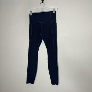 Lorna Jane Navy Blue Compression Leggings Size XS